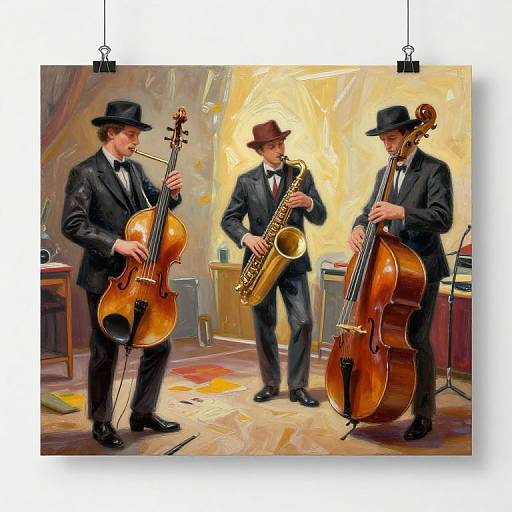 Jazz Pals Fine Art Print