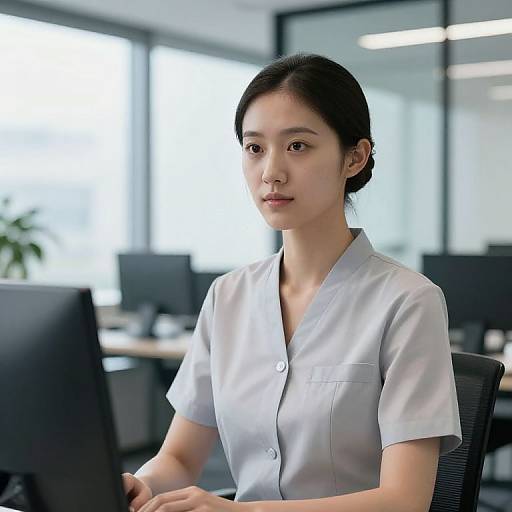 AI Humanoid Assistant in Office