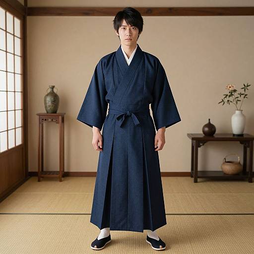 Jur Rengoku in Traditional Dress