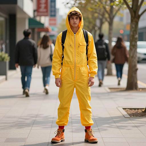 Funny Costume Theme in Urban Setting