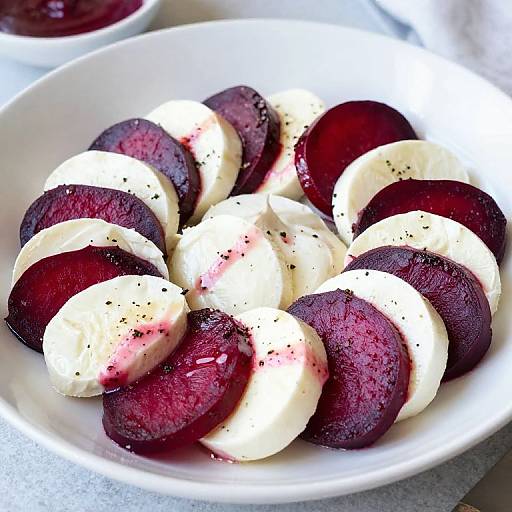 Caprese Salad with Roasted Beets Recipe