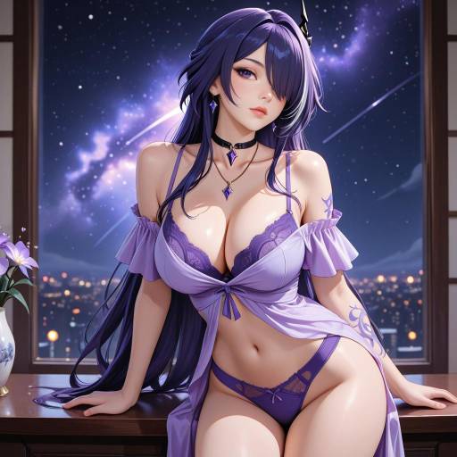 Enigmatic Cowboy Star Girl in Haze