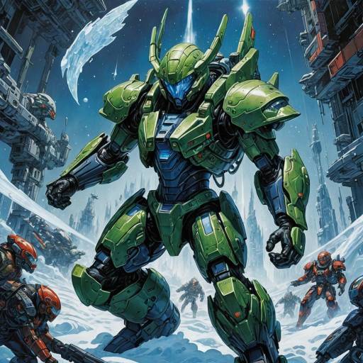 Futuristic Worlds and Alien Warriors Futuristic Worlds and Alien Warriors