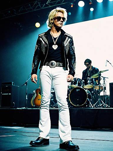 Stylish Male Concert Outfit Showcase