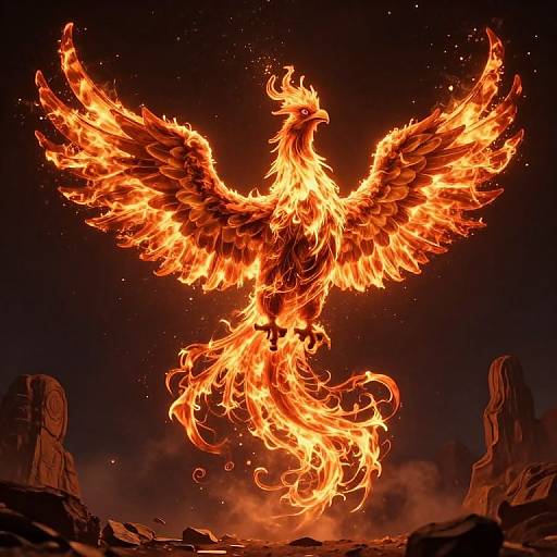 Phoenix Planet of Fire and Rebirth