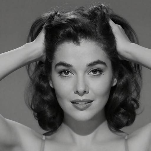 Classic Hollywood Style Portrait of a Woman