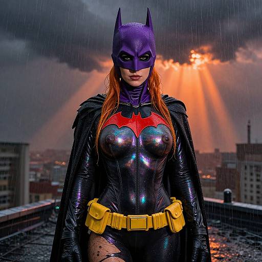 Ultrarealistic Female Batman Beyond