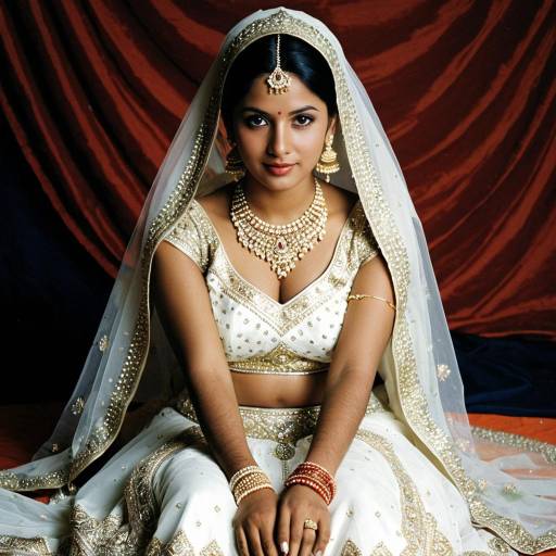 Stunning Hindu Bride in Elegant Attire