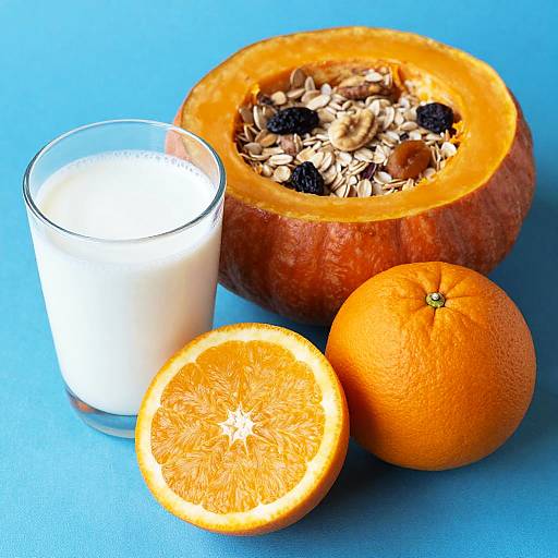 Vibrant Healthy Breakfast Setup