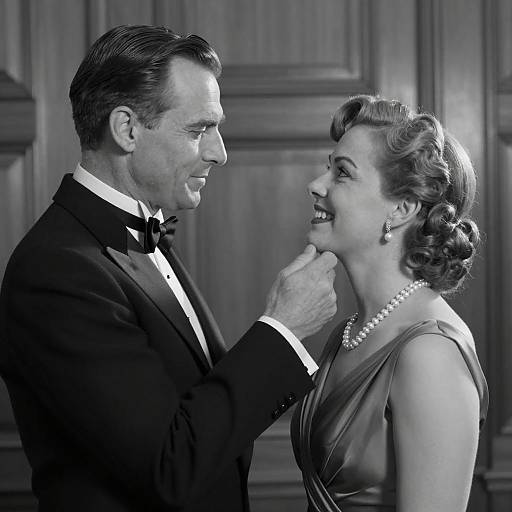 Elegant Couple in Classic Photography