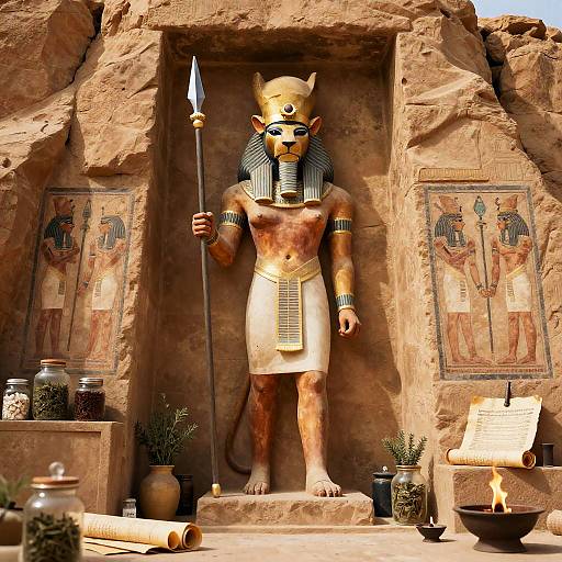 Sekhmet: Lion Goddess of War and Healing