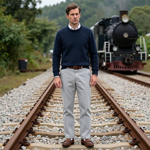 Stylish Man by Vintage Locomotives