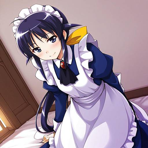 Illustration of Andou mahoro, mahoromatic in the style of Ayakura juu