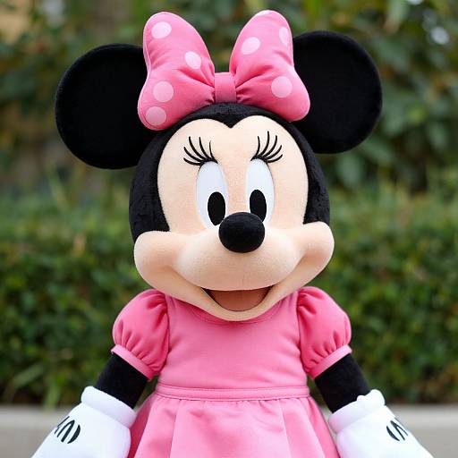 Work-Appropriate Pink Minnie Mouse Costume
