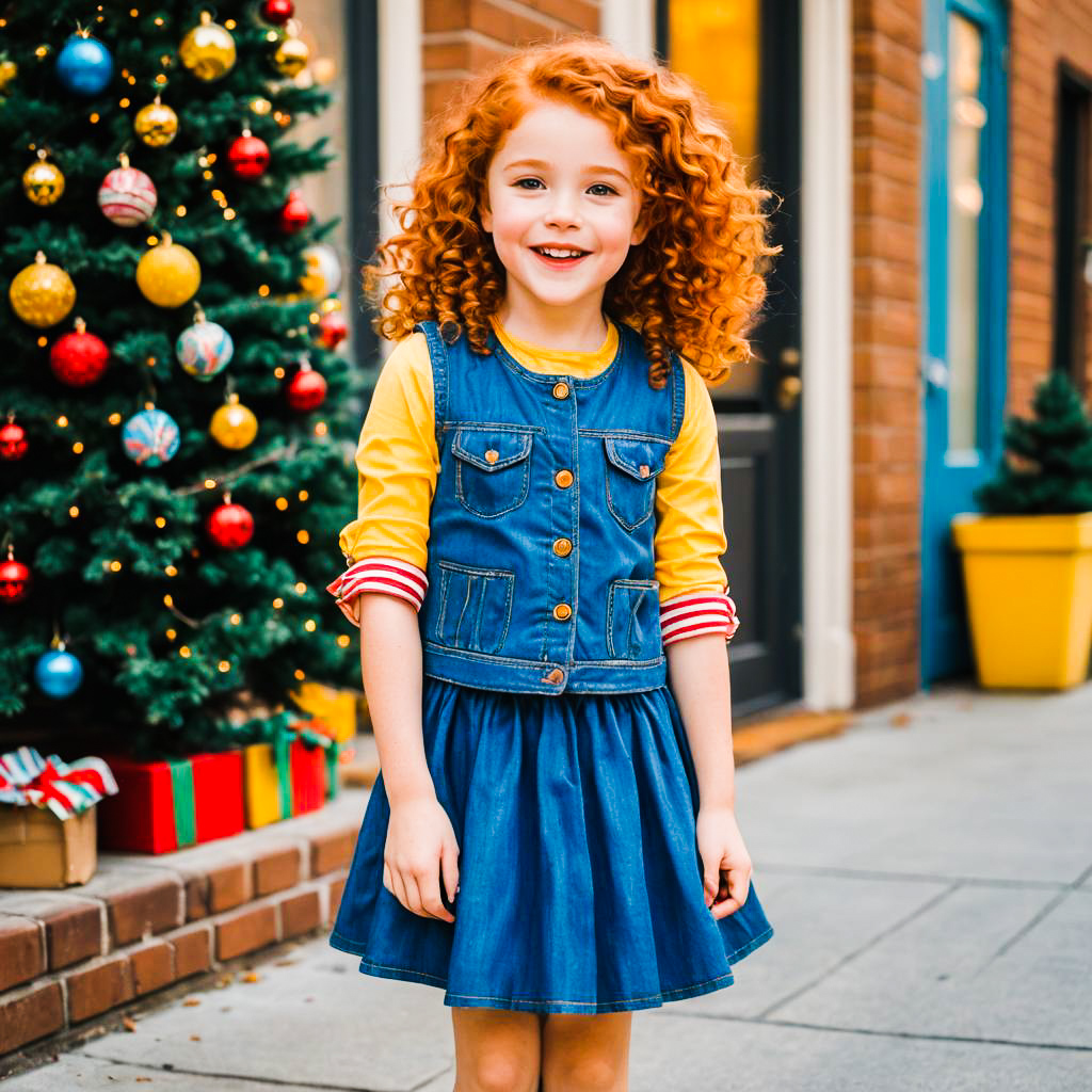 Festive Style of a Fun-Loving Girl