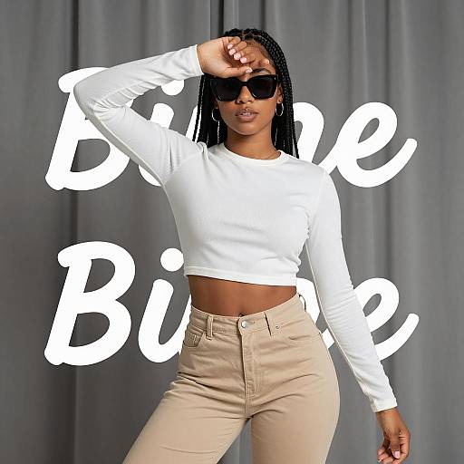 Chic Fashion Photograph of a Woman