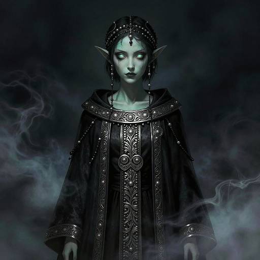 Phantom Eclipse Priestess Illustration