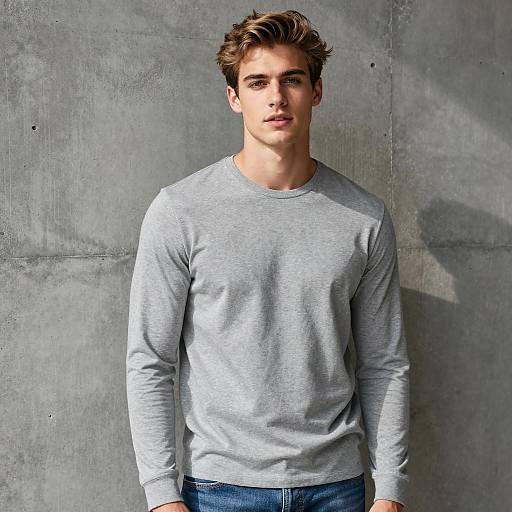 Striking Urban Portrait of a Young Man