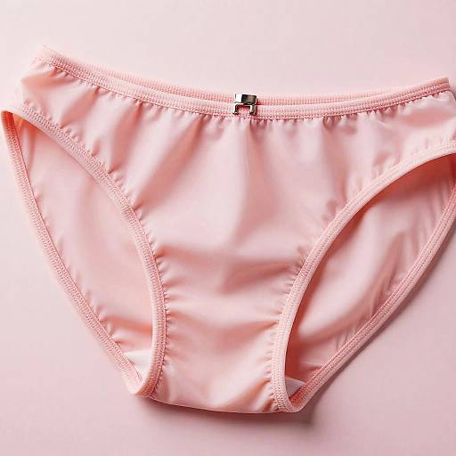 Macro Shot of Pink Latex Panties