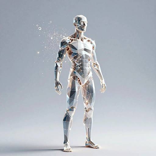 AI Constructing Human Anatomy Art