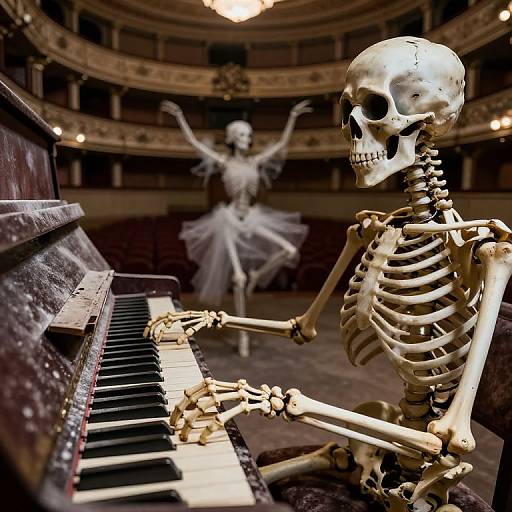 Haunted Piano in Abandoned Opera House