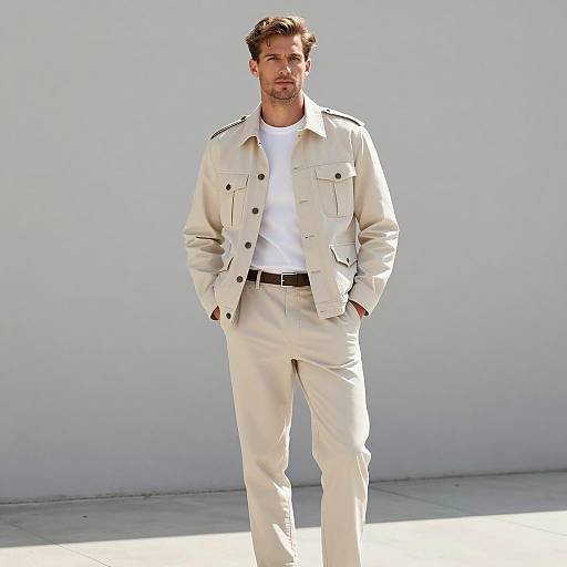 Stylish Outdoor Portrait of a Man