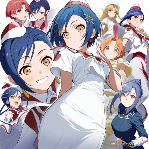 Illustration of Aika granzchesta, aria (manga) in the style of Omaru gyuunyuu