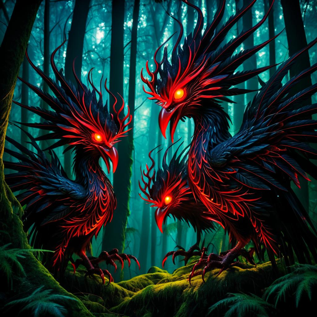 Epic Dark Fantasy of Mutated Phoenixes