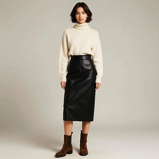 Petite Woman in Chelsea Boots Outfit