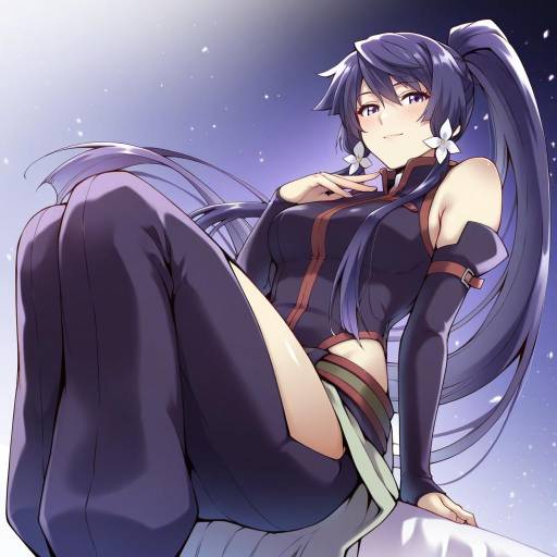 Illustration of Akatsuki (log horizon), log horizon in the style of Mibry (phrysm)