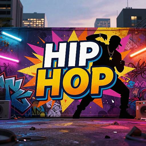 Dynamic Hip Hop Rapper YouTube Banner