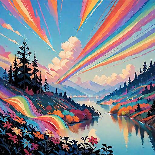 Cozy Warcraft-Style Forest Cabin Scene