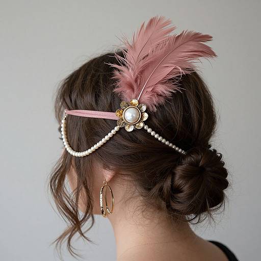 Vintage Boho Feather Hair Accessories