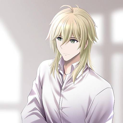 Illustration of Alkaid mcgrath, lovebrush chronicles in the style of Tonpuu