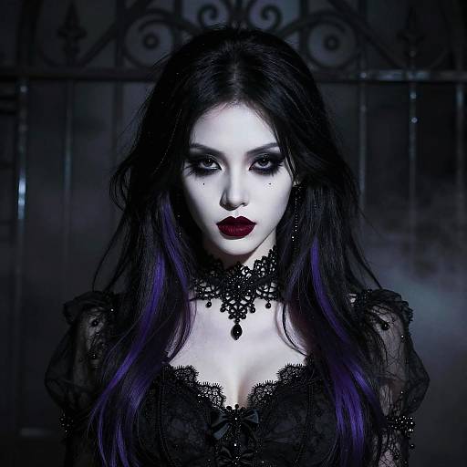 Angela White Gothic Portrait