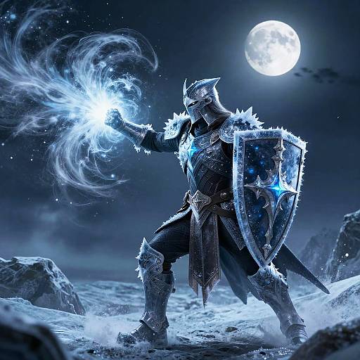 Icewind Sentinel in Moonlit Defense