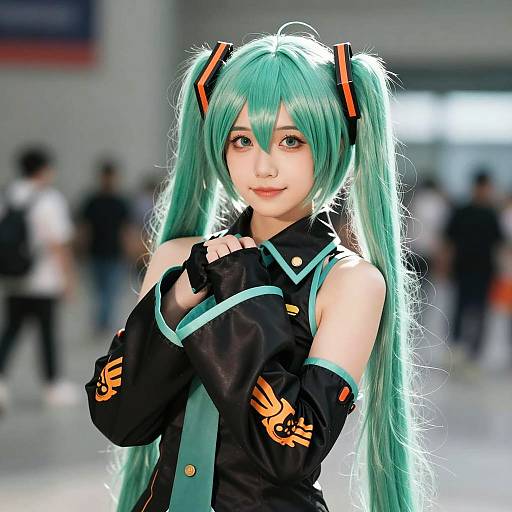 Cosplayer as Ai-chan from Honkai Impact