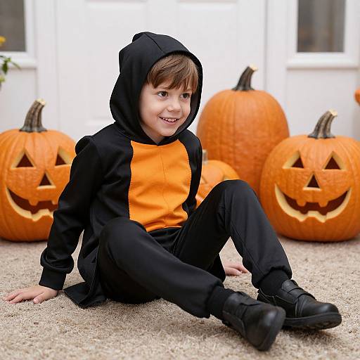 Lazy Halloween Costume for Boy