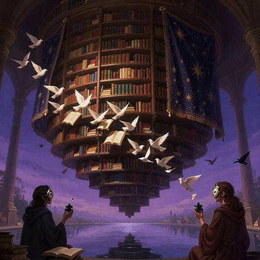 Twilight Arcane Library of Paper Birds