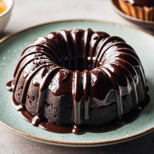 Rich Chocolate Bundt Cake with Ganache