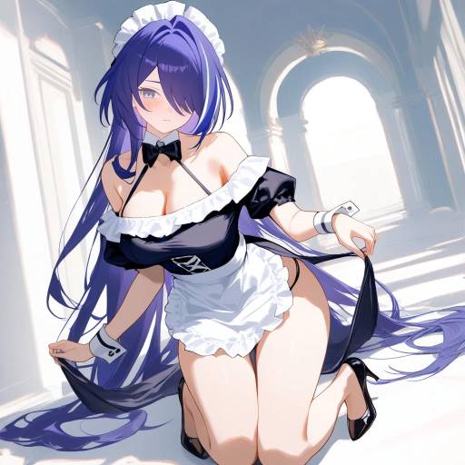 Mysterious Acheron Maid in Golden Light