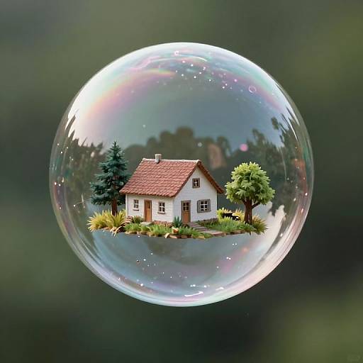 Delicate Bubble of Serene Existence