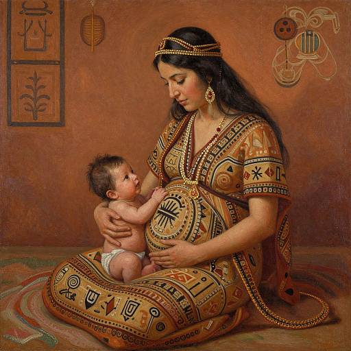 Ancient Cultural Childbearing Ceremony