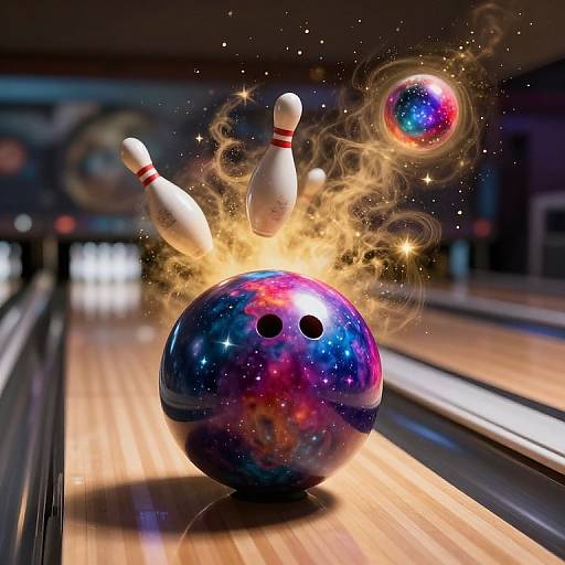 Cosmic Bowling with Nebula Pins