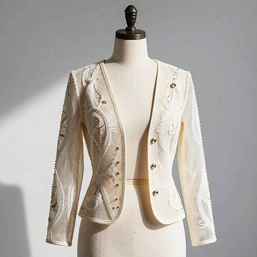 Intricate Embroidered Lingerie Design