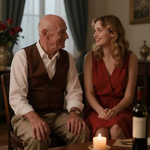 Heartwarming Moment Between Generations