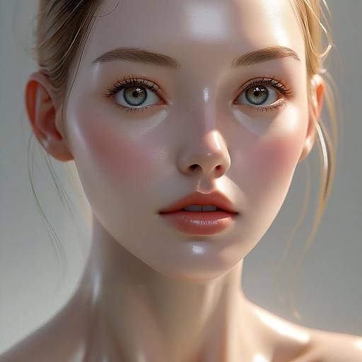8K Detailed Girl Portrait Outdoors