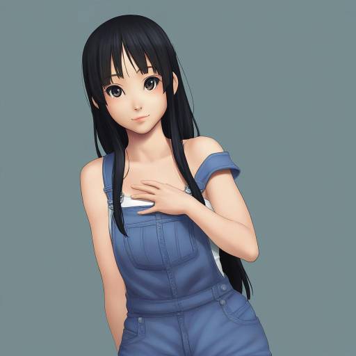 Radiant Akiyama Mio in Casual Uniform