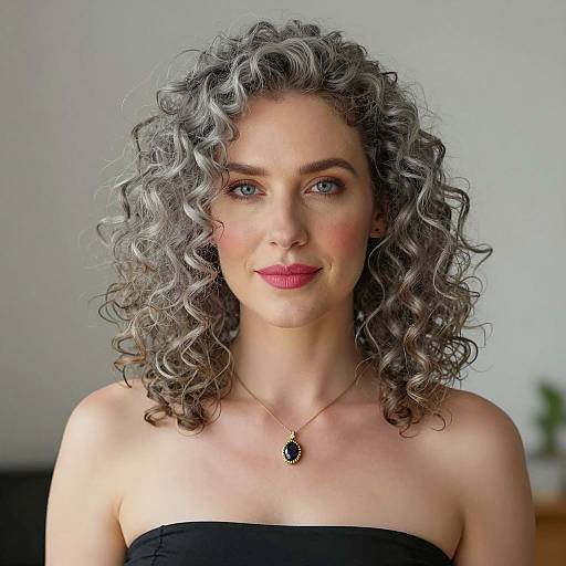 Elegant Photorealistic Portrait of a Woman