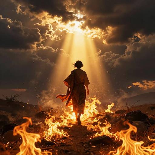 Enlightenment Through Fiery Path